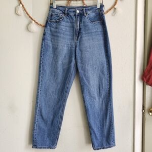 American Eagle Mom Straight Jeans